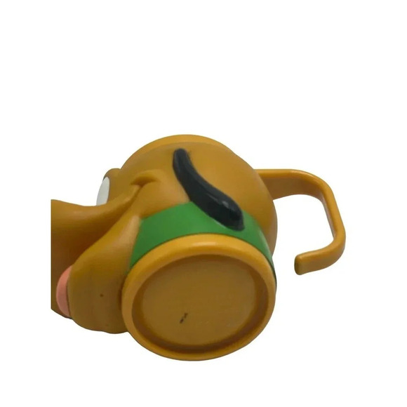 Pluto Vintage 90's Disney Applause Pluto Plastic Face Cup Mug Collectible - Picture 14 of 14